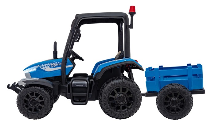 Traktor BLAST Z Przyczepką Niebieski-7 7781 