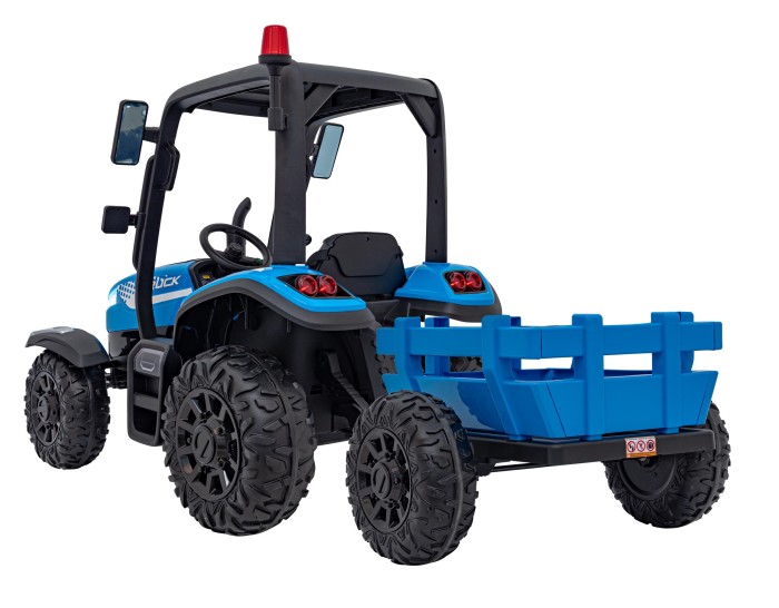 Traktor BLAST Z Przyczepką Niebieski-9 7781 