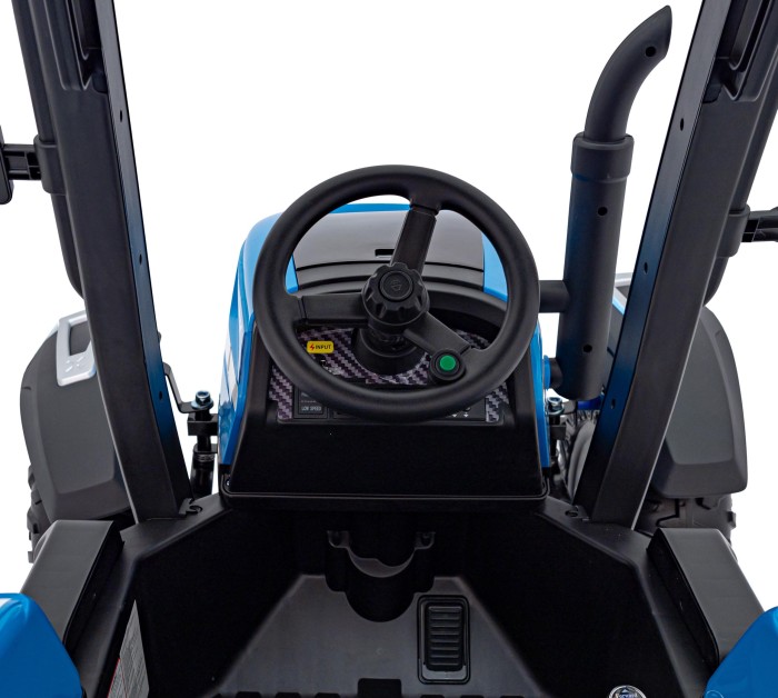 Traktor BLAST Z Przyczepką Niebieski-19 7781 