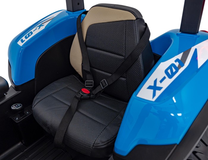 Traktor BLAST Z Przyczepką Niebieski-21 7781 