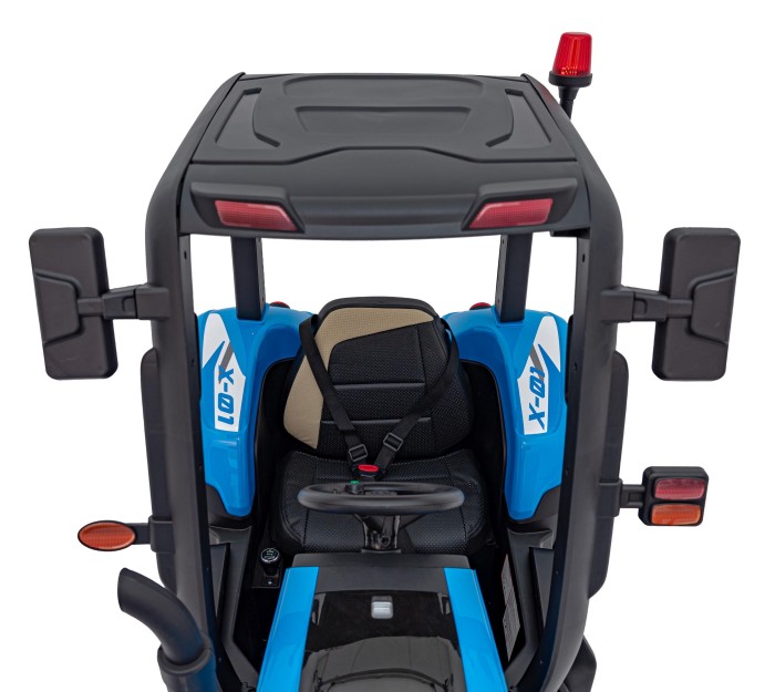 Traktor BLAST Z Przyczepką Niebieski-25 7781 