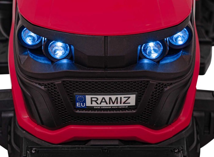 Pojazd Traktor GROW 1804 Czerwony-14 7782 