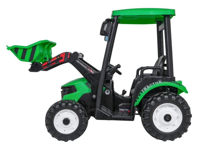 Pojazd MEGA Traktor D68 Z Przyczepką Zielony-6 7783 