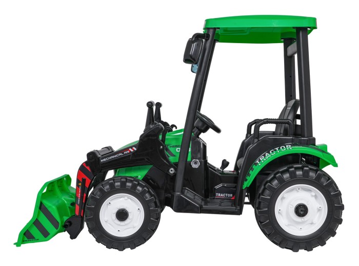 Pojazd MEGA Traktor D68 Z Przyczepką Zielony-7 7783 
