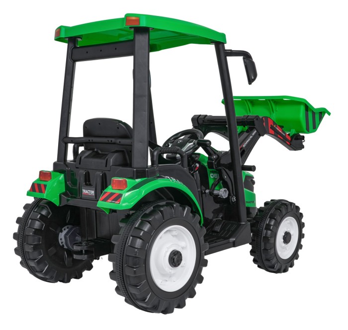 Pojazd MEGA Traktor D68 Z Przyczepką Zielony-13 7783 