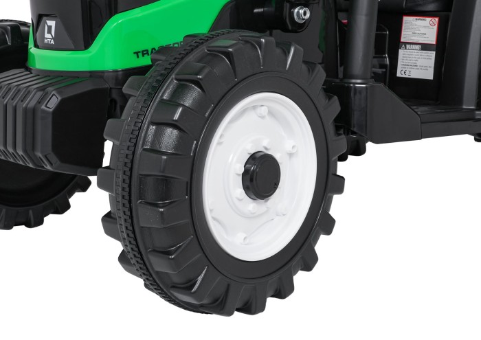 Pojazd MEGA Traktor D68 Z Przyczepką Zielony-17 7783 