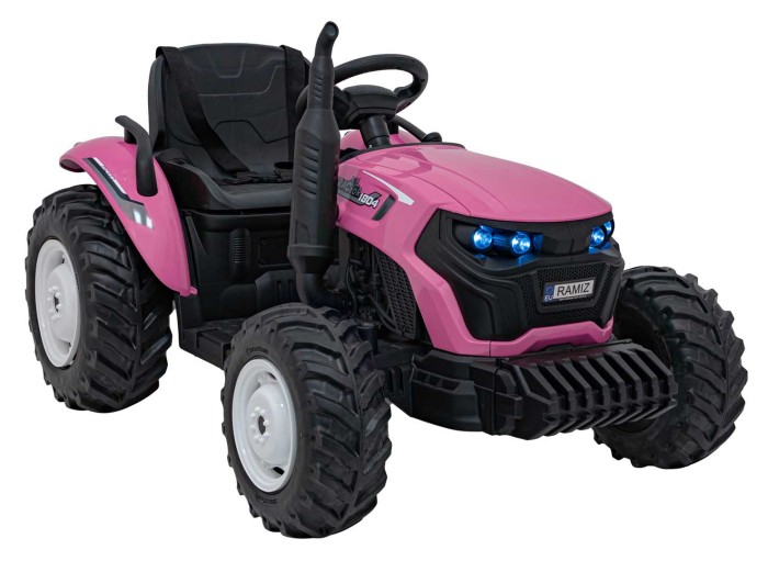 Pojazd Traktor GROW 1804 Różowy-2 7784 