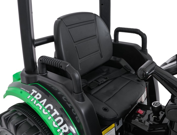 Pojazd MEGA Traktor D68 Z Przyczepką Zielony-20 7783 
