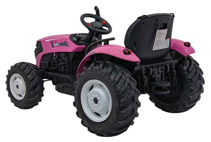 Pojazd Traktor GROW 1804 Różowy-5 7784 