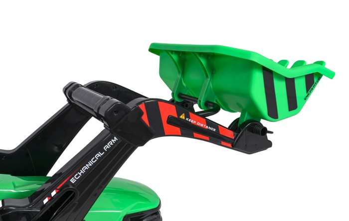 Pojazd MEGA Traktor D68 Z Przyczepką Zielony-23 7783 