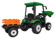 Pojazd MEGA Traktor D68 Z Przyczepką Zielony-28 7783 