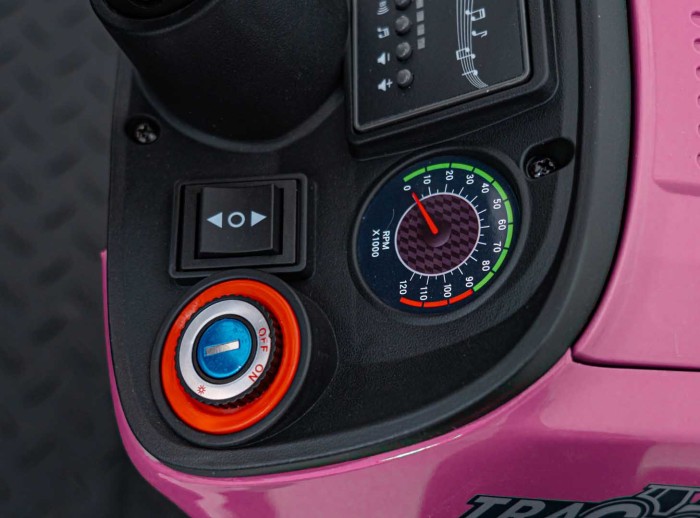 Pojazd Traktor GROW 1804 Różowy-18 7784 
