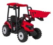 Pojazd MEGA Traktor D68 Z Przyczepką Czerwony-1 7786 