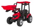 Pojazd MEGA Traktor D68 Z Przyczepką Czerwony-4 7786 