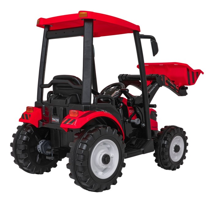 Pojazd MEGA Traktor D68 Z Przyczepką Czerwony-11 7786 