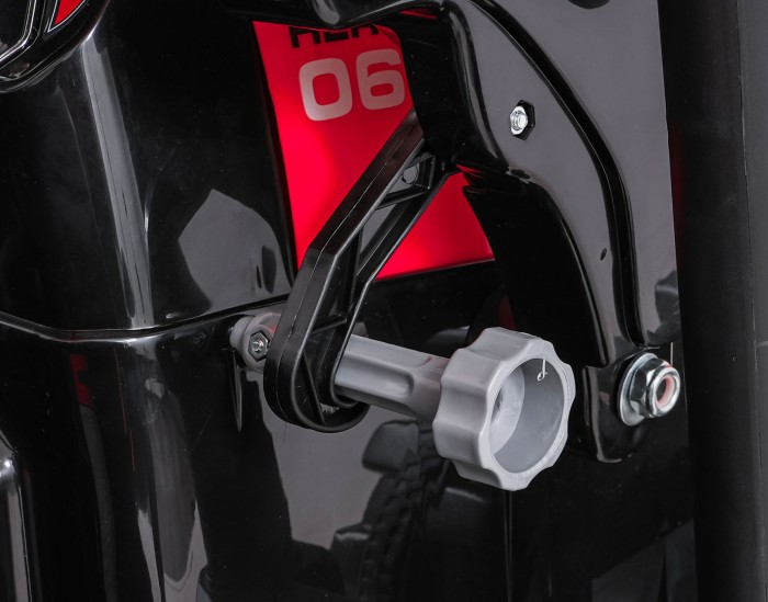 Pojazd MEGA Traktor D68 Z Przyczepką Czerwony-18 7786 