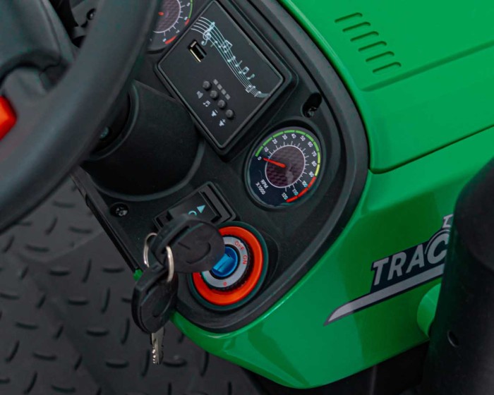 Pojazd Traktor GROW 1804 Jasno Zielony-18 7785 