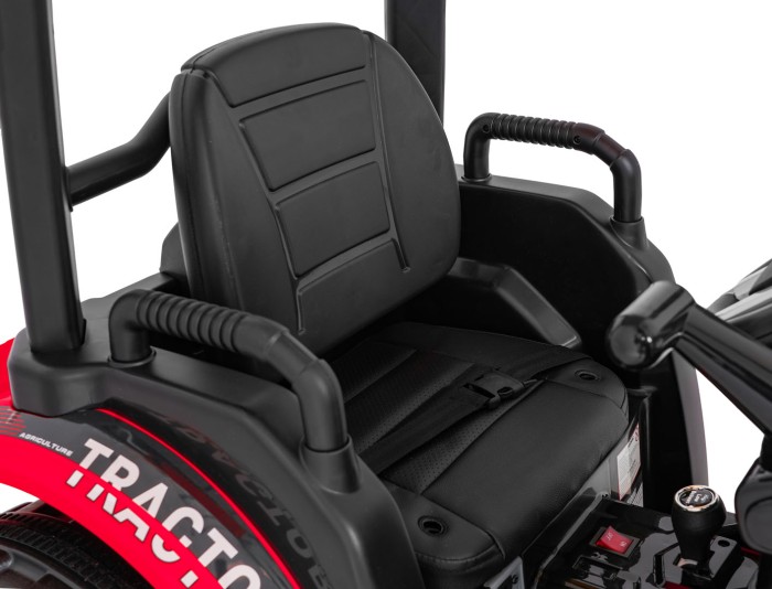 Pojazd MEGA Traktor D68 Z Przyczepką Czerwony-21 7786 