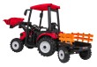 Pojazd MEGA Traktor D68 Z Przyczepką Czerwony-22 7786 