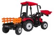 Pojazd MEGA Traktor D68 Z Przyczepką Czerwony-23 7786 