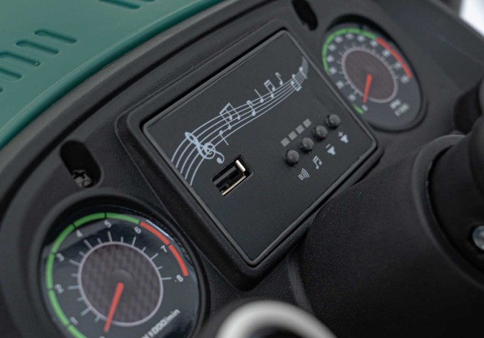 Pojazd Traktor GROW 1804 Ciemno Zielony-10 7787 