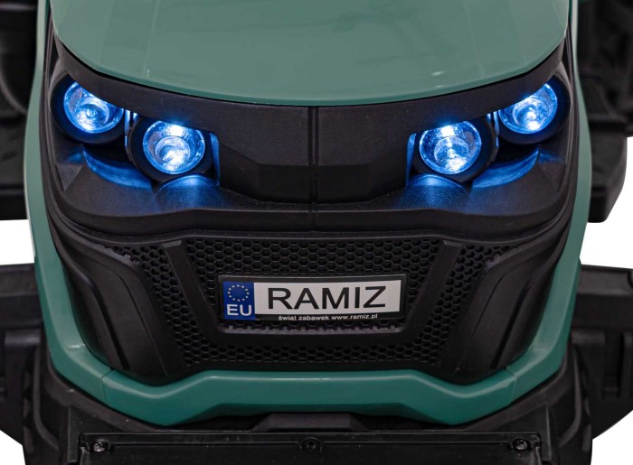 Pojazd Traktor GROW 1804 Ciemno Zielony-15 7787 