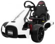 Gokart na akumulator Bolid XR-1 dla dzieci Biały + Regulowana kierownica + Profilowane siedzenie-1 7789 