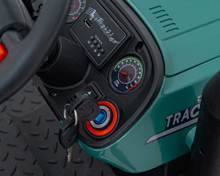 Pojazd Traktor GROW 1804 Ciemno Zielony-19 7787 