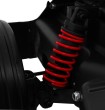 Gokart na akumulator Bolid XR-1 dla dzieci Biały + Regulowana kierownica + Profilowane siedzenie-9 7789 