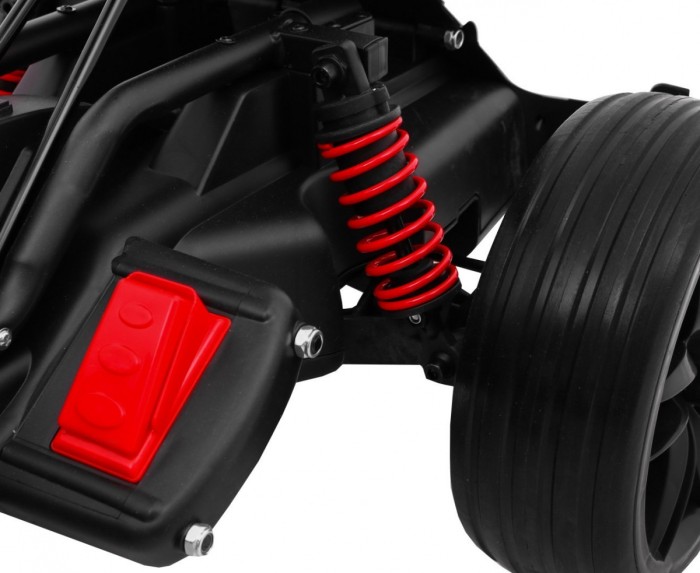 Gokart na akumulator Bolid XR-1 dla dzieci Biały + Regulowana kierownica + Profilowane siedzenie-12 7789 