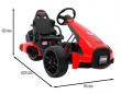 Gokart na akumulator Bolid XR-1 dla dzieci Czerwony + Regulowana kierownica + Profilowane siedzenie-2 7790 