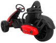 Gokart na akumulator Bolid XR-1 dla dzieci Czerwony + Regulowana kierownica + Profilowane siedzenie-5 7790 