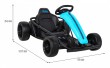 Gokart FX1 Drift Master na akumulator dla dzieci Niebieski + Funkcja Driftu + Koła EVA-2 7794 