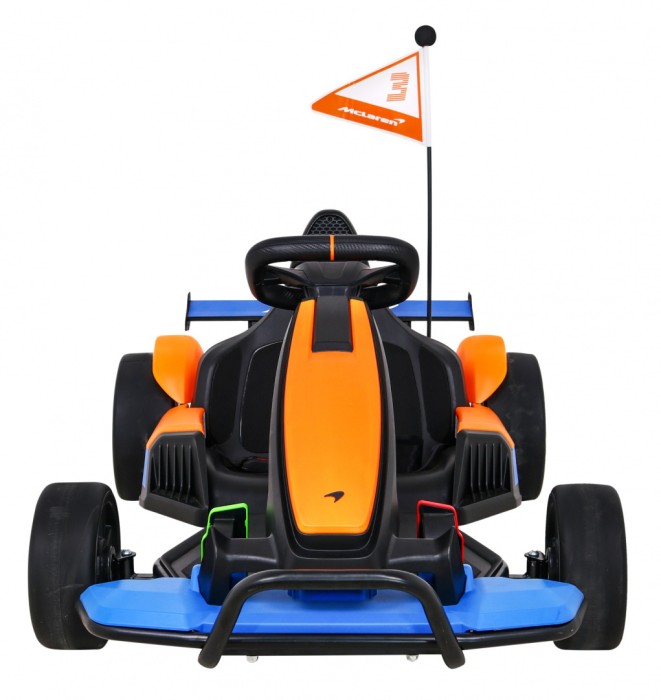 Gokart McLaren Drift na akumulator dla dzieci + Funkcja driftu + Sportowe siedzenie + Światła LED + Wolny Start + EVA-3 7795 