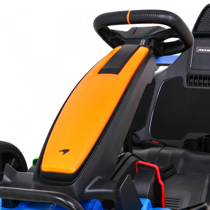 Gokart McLaren Drift na akumulator dla dzieci + Funkcja driftu + Sportowe siedzenie + Światła LED + Wolny Start + EVA-9 7795 