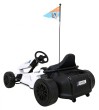 Gokart Speed 7 Drift King na akumulator dla dzieci Biały + Funkcja driftu + Sportowe siedzenie + 2 Prędkości + EVA-5 7796 