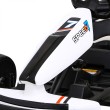 Gokart Speed 7 Drift King na akumulator dla dzieci Biały + Funkcja driftu + Sportowe siedzenie + 2 Prędkości + EVA-10 7796 