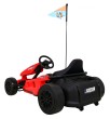 Gokart Speed 7 Drift King na akumulator dla dzieci Czerwony + Funkcja driftu + Sportowe siedzenie + 2 Prędkości + EVA-5 7797 