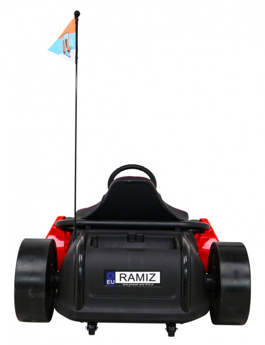Gokart Speed 7 Drift King na akumulator dla dzieci Czerwony + Funkcja driftu + Sportowe siedzenie + 2 Prędkości + EVA-6 7797 