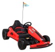 Gokart Speed 7 Drift King na akumulator dla dzieci Czerwony + Funkcja driftu + Sportowe siedzenie + 2 Prędkości + EVA-9 7797 