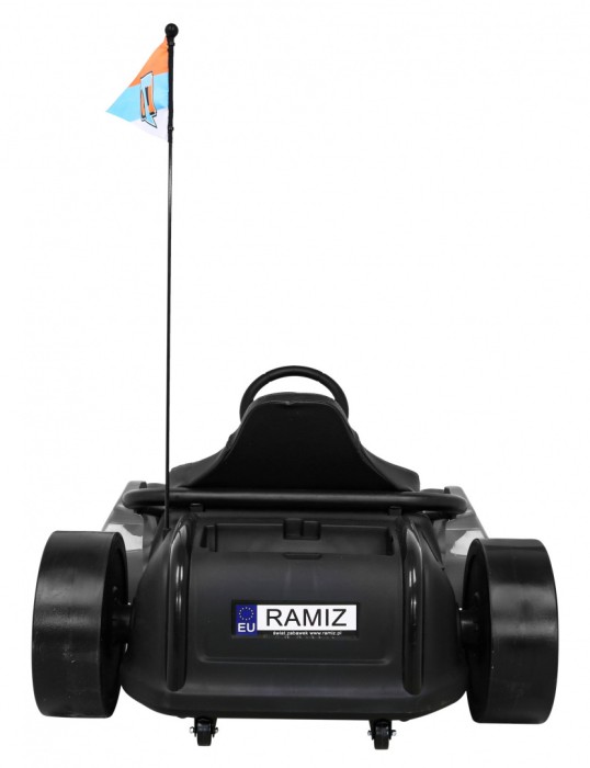 Gokart Speed 7 Drift King na akumulator dla dzieci Szary + Funkcja driftu + Sportowe siedzenie + 2 Prędkości + EVA-6 7800 