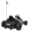 Gokart Speed 7 Drift King na akumulator dla dzieci Szary + Funkcja driftu + Sportowe siedzenie + 2 Prędkości + EVA-8 7800 