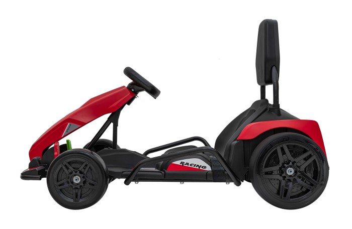 Gokart Fast 3 Drift na akumulator dla dzieci Czerwony + Funkcja driftu + Silniki 2x150W + Radio LED + Pasy-8 7802 