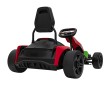 Gokart Fast 3 Drift na akumulator dla dzieci Czerwony + Funkcja driftu + Silniki 2x150W + Radio LED + Pasy-11 7802 