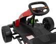 Gokart Fast 3 Drift na akumulator dla dzieci Czerwony + Funkcja driftu + Silniki 2x150W + Radio LED + Pasy-18 7802 