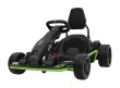 Gokart Fast 3 Drift na akumulator dla dzieci Czarny + Funkcja driftu + Silniki 2x150W + Radio LED + Pasy-6 7803 