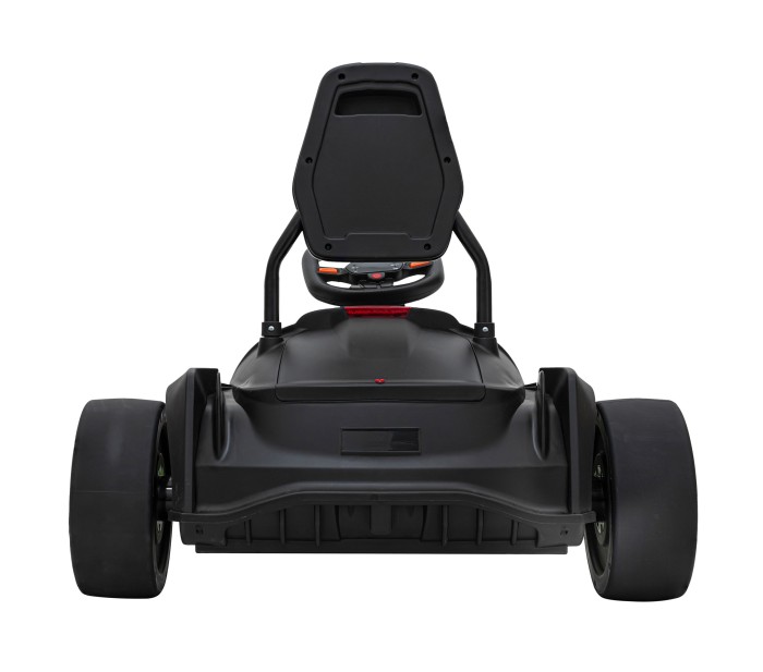 Gokart Fast 3 Drift na akumulator dla dzieci Czarny + Funkcja driftu + Silniki 2x150W + Radio LED + Pasy-9 7803 