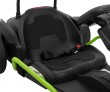 Gokart Fast 3 Drift na akumulator dla dzieci Czarny + Funkcja driftu + Silniki 2x150W + Radio LED + Pasy-17 7803 