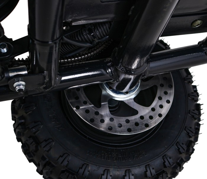 Gokart Fast Dragon na akumulator Czarny 30km/h + Silnik 1000W + Koła pompowane + Regulacja siedzenia + Pasy-11 7804 