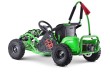 Gokart Fast Dragon na akumulator Zielony 30km/h + Silnik 1000W + Koła pompowane + Regulacja siedzenia + Pasy-7 7806 